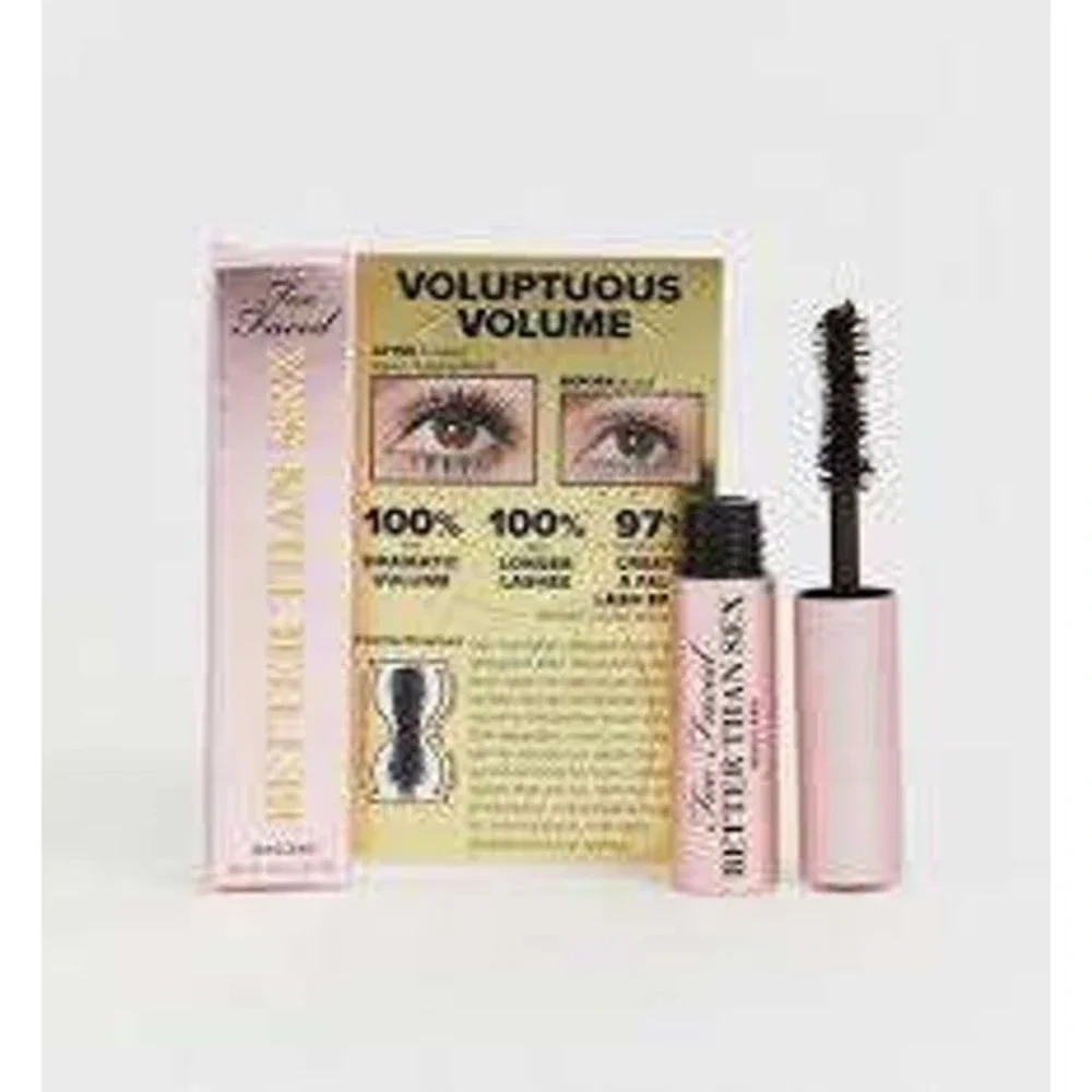 Too Faced Better Than Sex Mascara Voluptuous Volume Lash Travel Size .13oz Black
